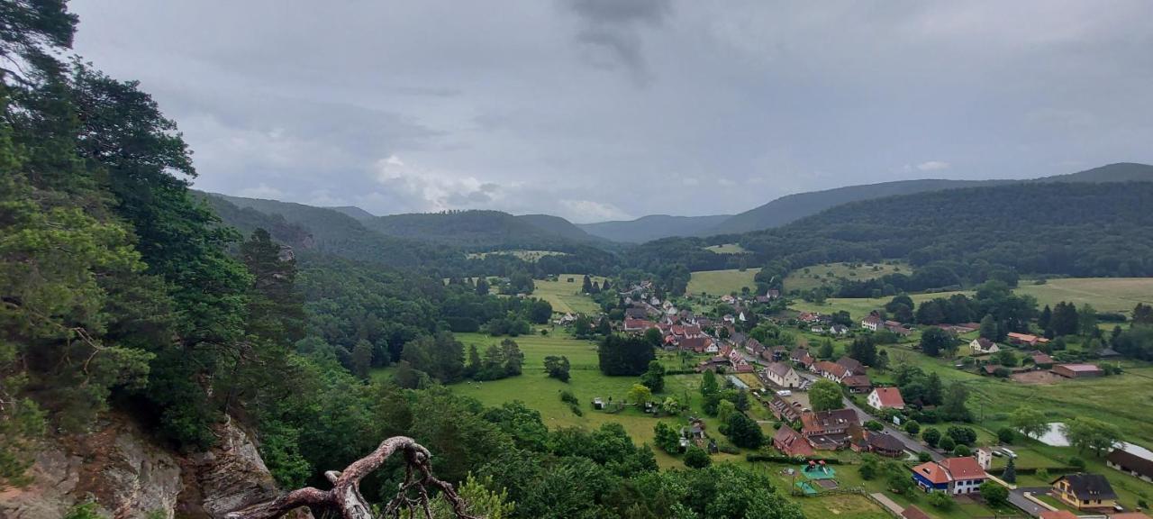 Bed and Breakfast Au Wachtfels Obersteinbach Экстерьер фото