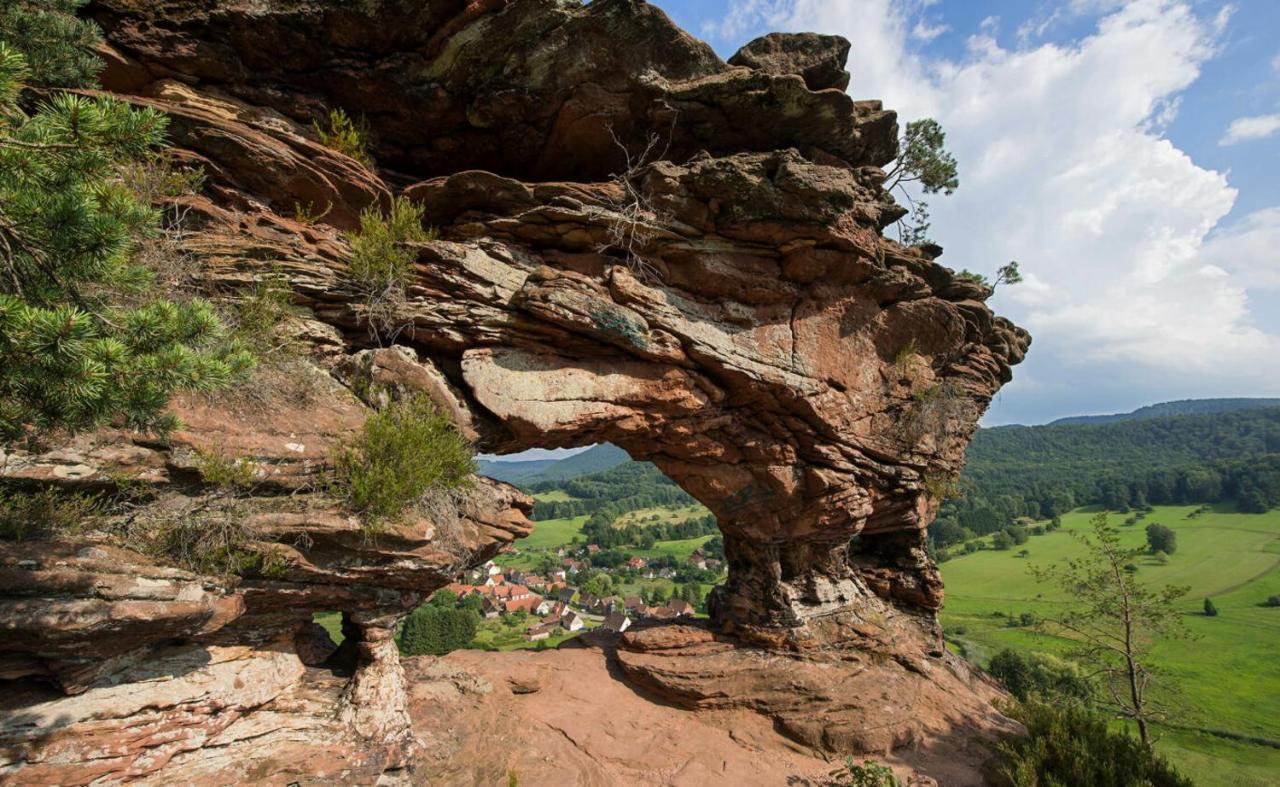 Bed and Breakfast Au Wachtfels Obersteinbach Экстерьер фото